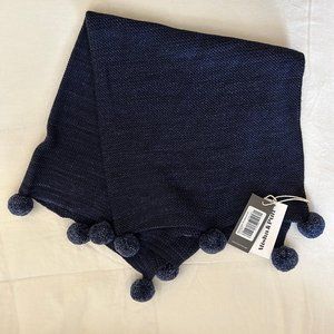 Misha & Puff Heirloom Baby Blanket - Maritime Blue BNWT